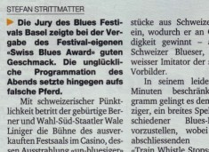 Basler Zeitung, 10. April 2006